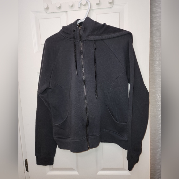 ZYIA Black Zip-Up Hoodie - Picture 1 of 3